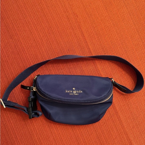 kate spade Handbags - Kate Spade Dark Blue Fannie Bag